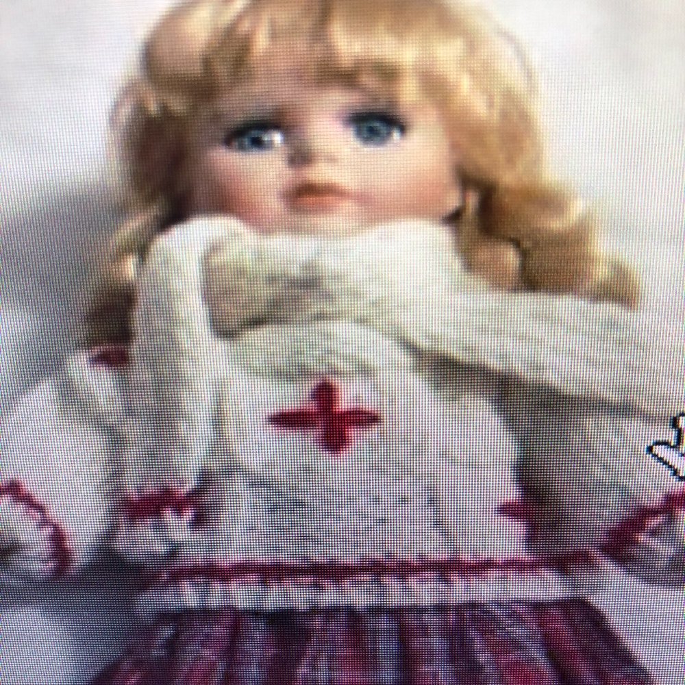 Porcelain School Doll #3006